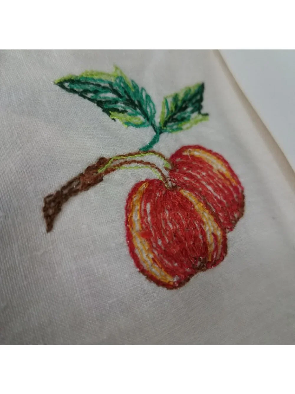 NEW Vintage Thanksgiving Table Runner & 4 Napkins Embroidered Harvest Bouquet